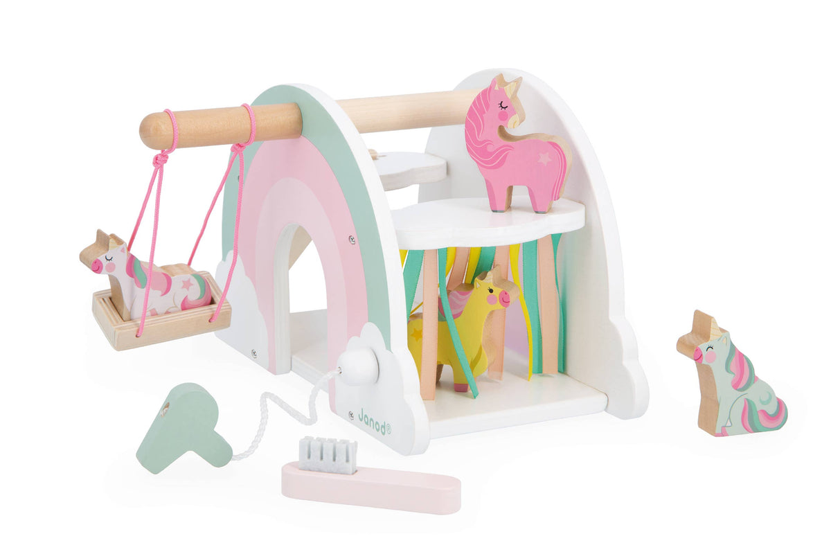 Unicorn rainbow play house