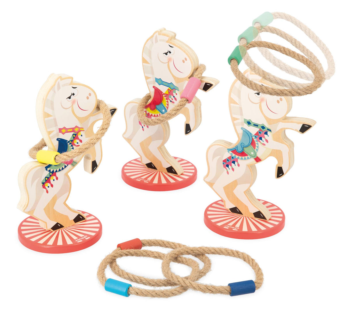 Applepop horse ring toss game