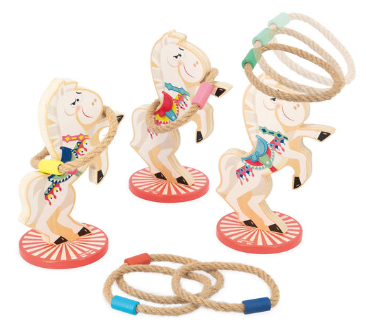 Applepop horse ring toss game