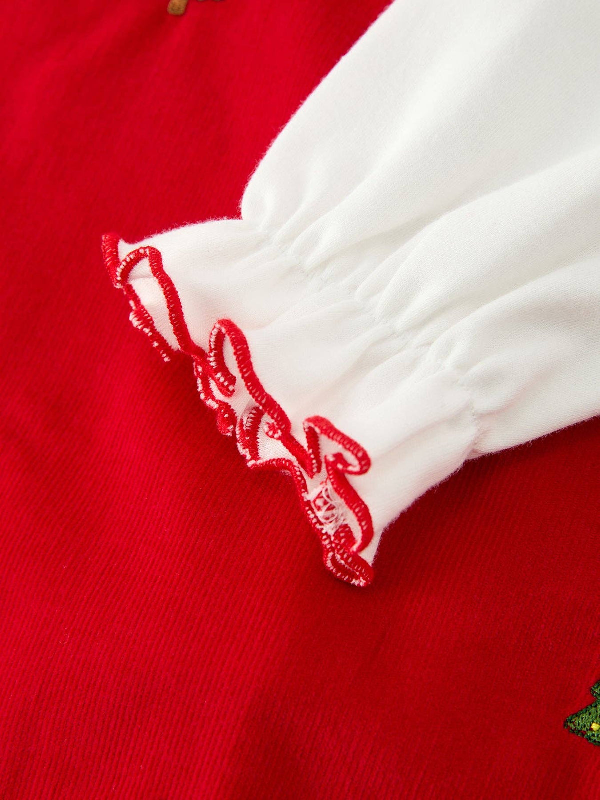 Christmas Corduroy Dress Set