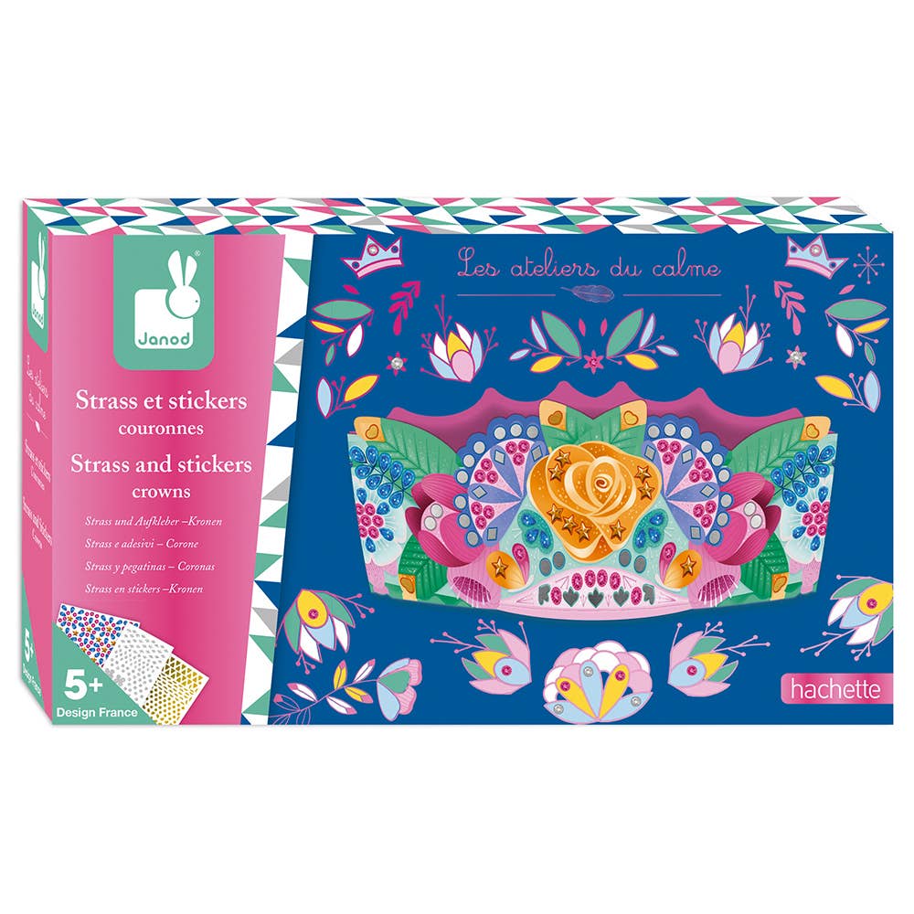 Jewels and sticker DIY crown kit