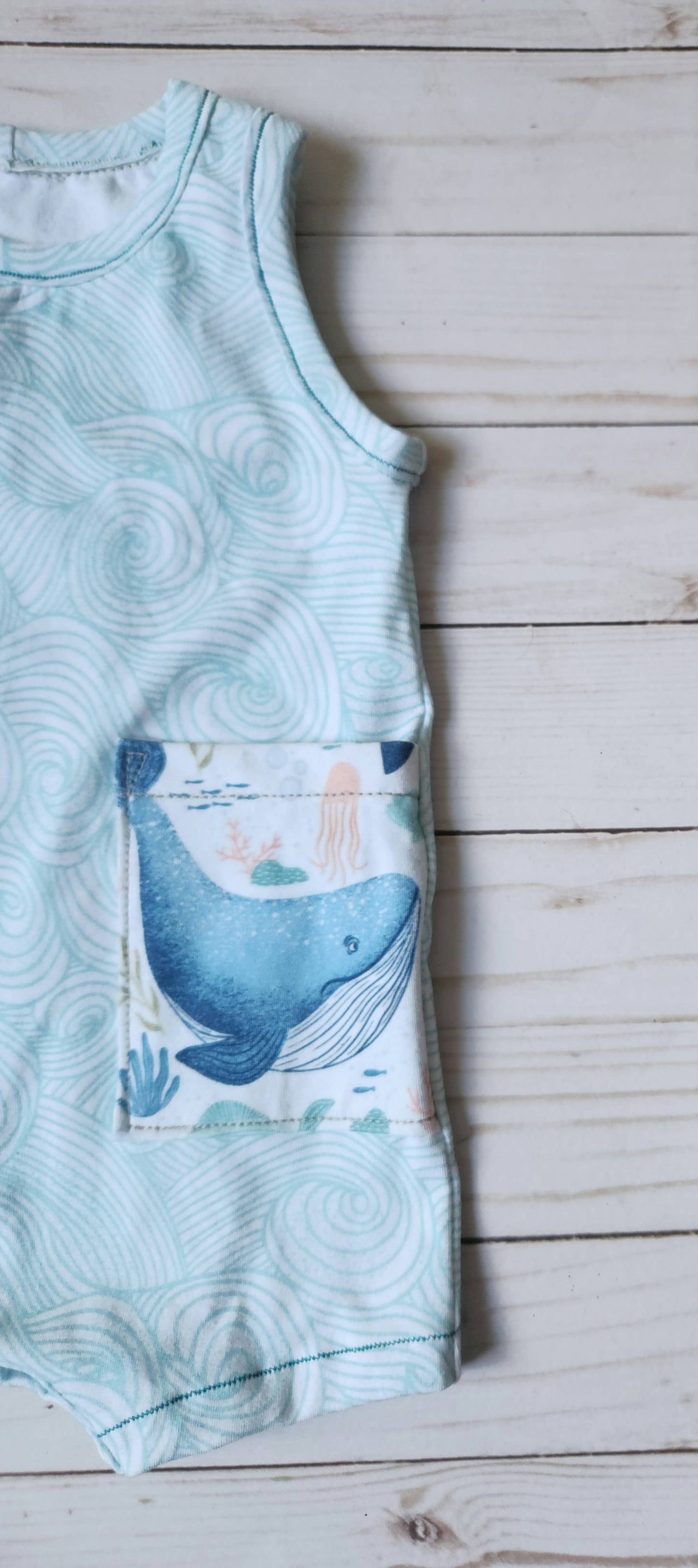 Wave Tank Romper