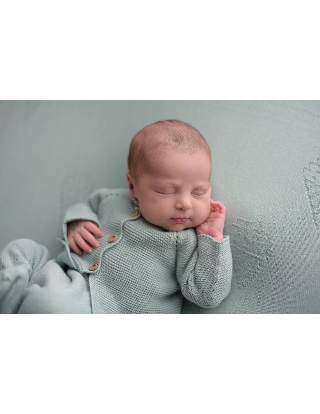 Organic Knit Newborn Set - Sage