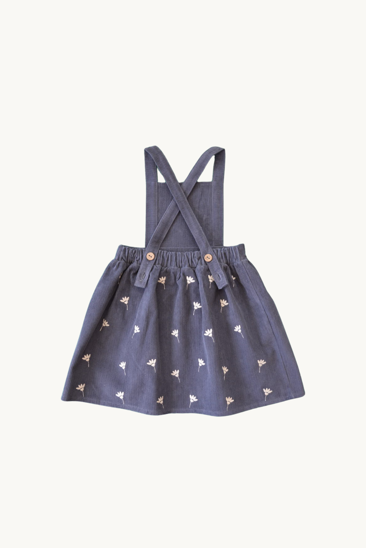 Embroidered Cord Dress