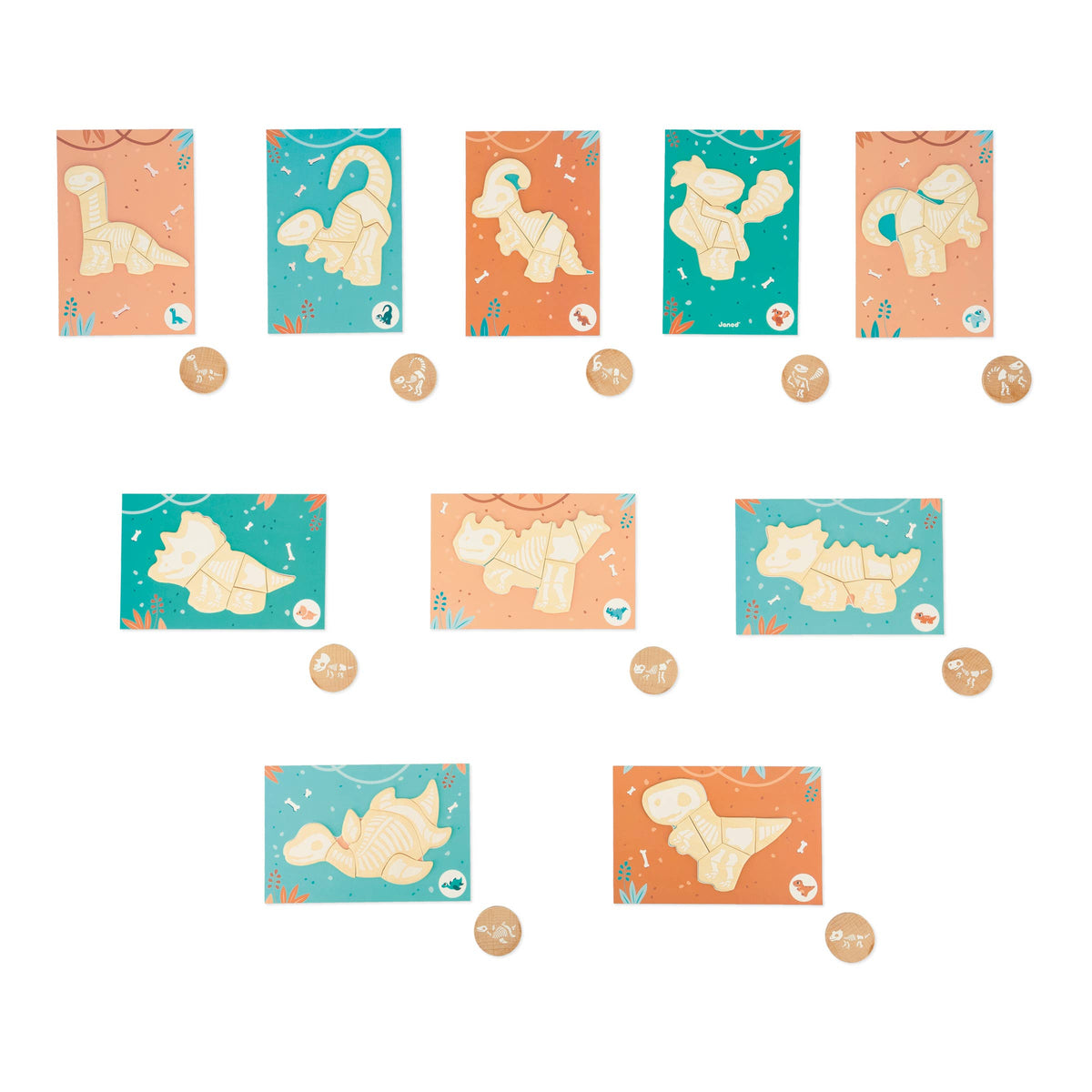 Dino dig puzzle game for kids, view 3