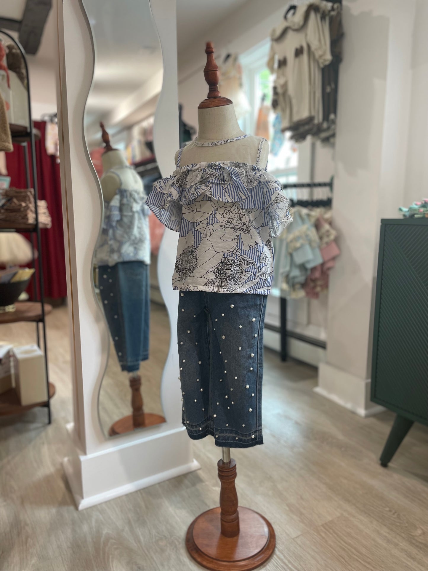 Pearl Wide Jeans