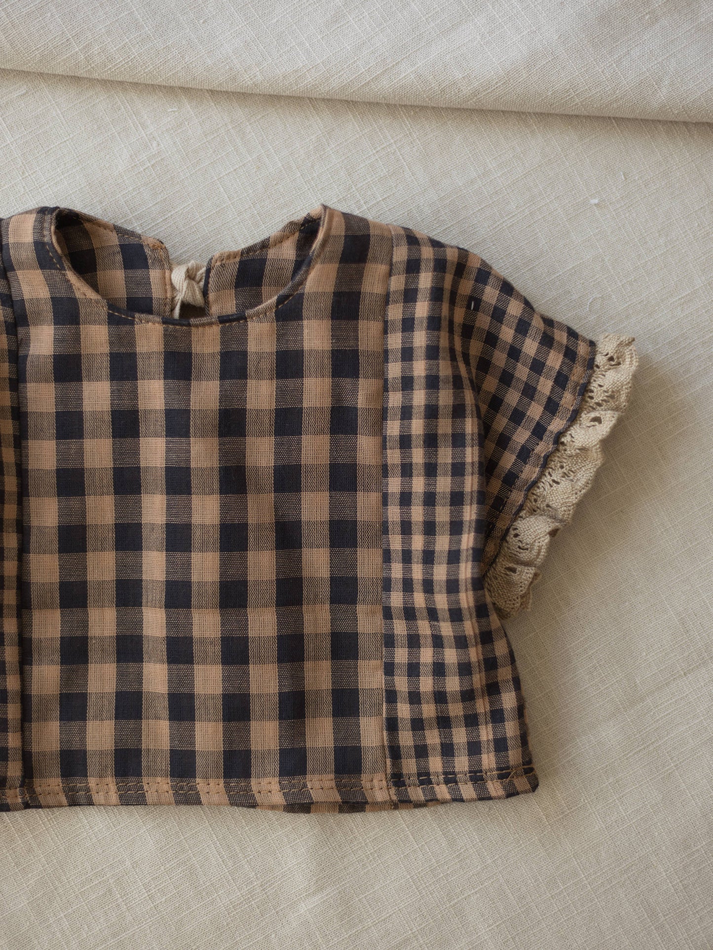 Checkmate Muslin Top