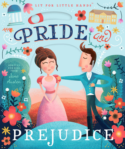 Lit for Little Hands Pride and Prejudice interactive board book front view