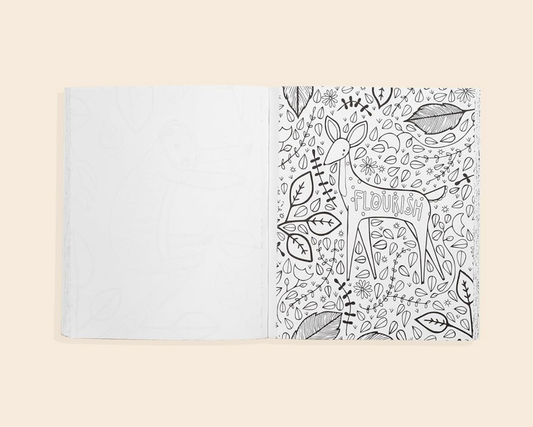 A Mommy + Me Coloring Book