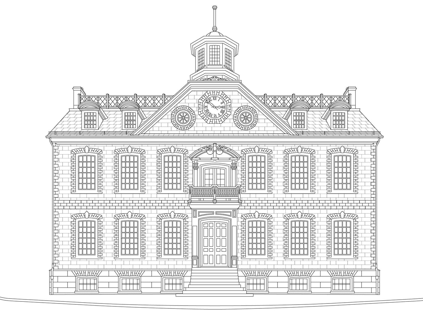 Newport kids coloring book close up page detail
