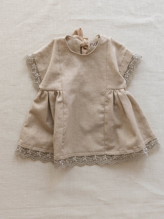 Malia Dress - Beige
