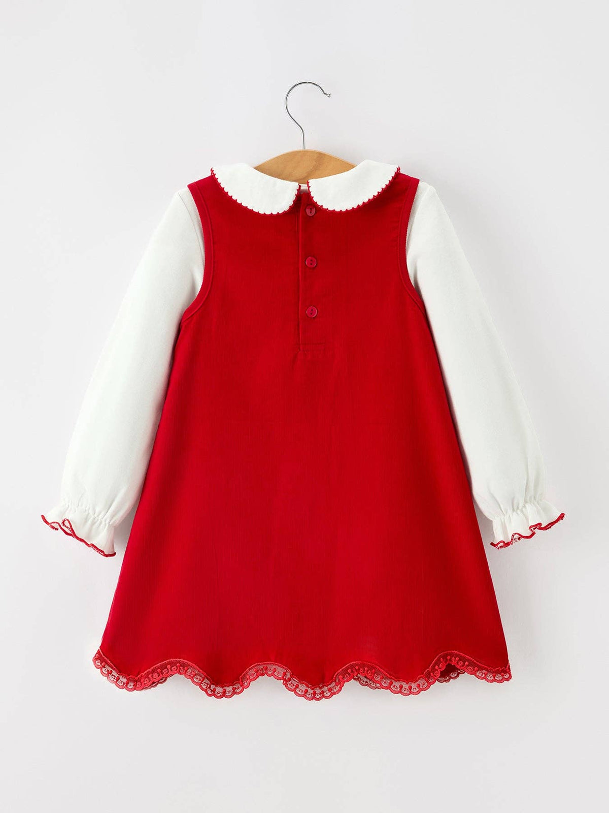 Christmas Corduroy Dress Set
