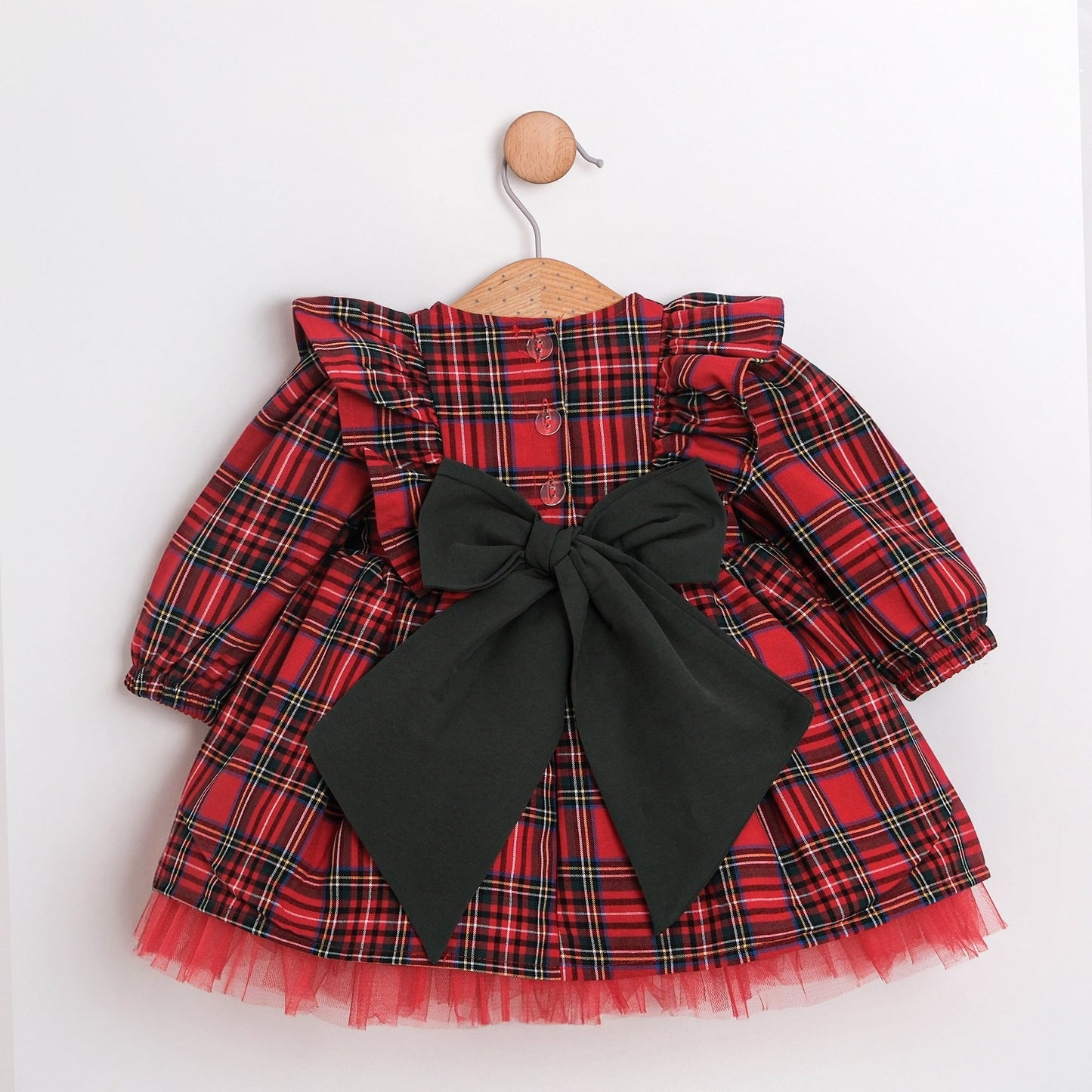 Red Plaid Christmas Dress