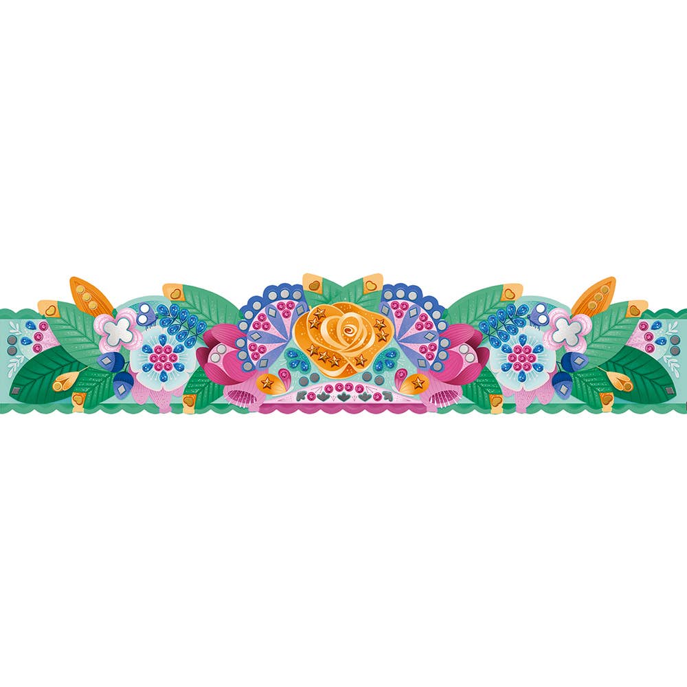 Jewels and sticker DIY crown kit, view 6