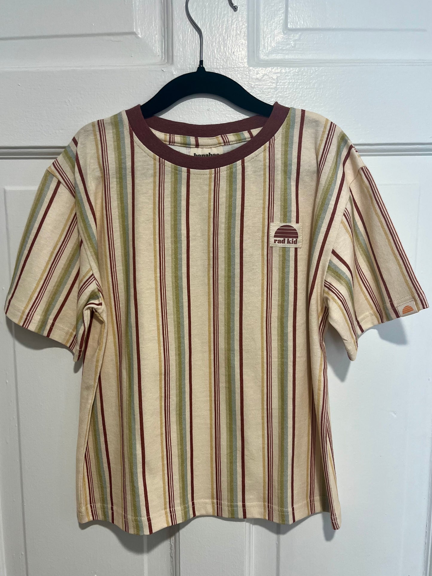 Rad Kid Stripe Hemp Tee