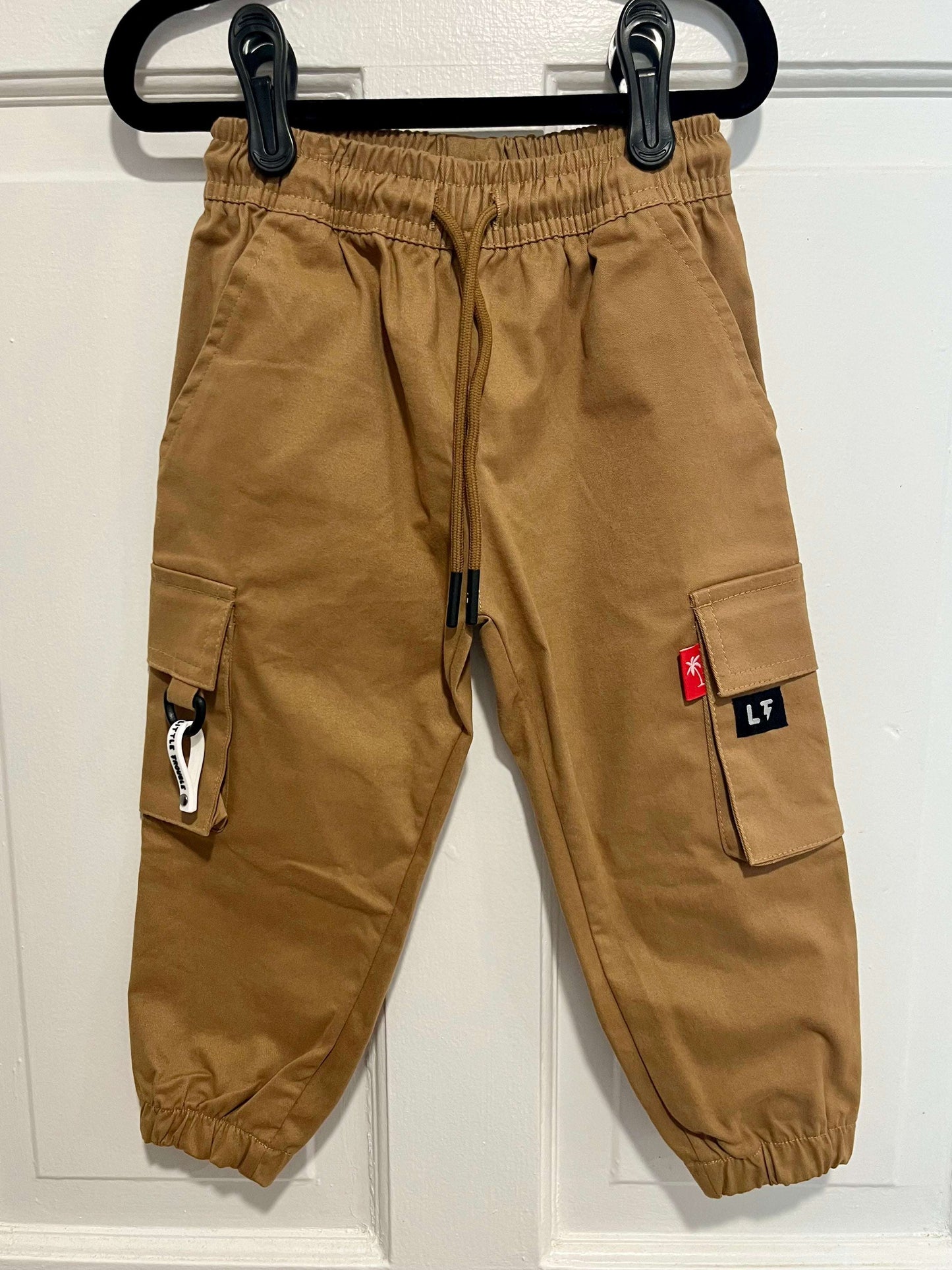 Kids sick cargo pants back view