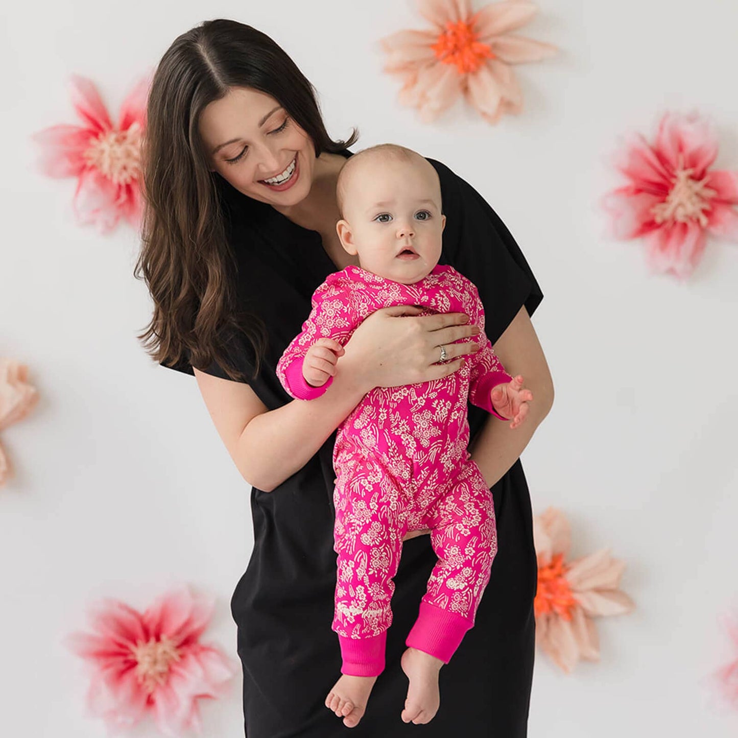 100% Organic Cotton Begonia Bloom PJs