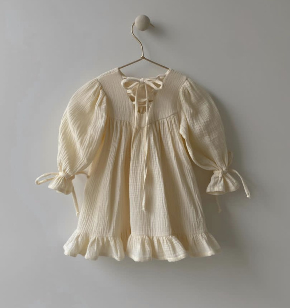 Flowing Organic Muslin Dress