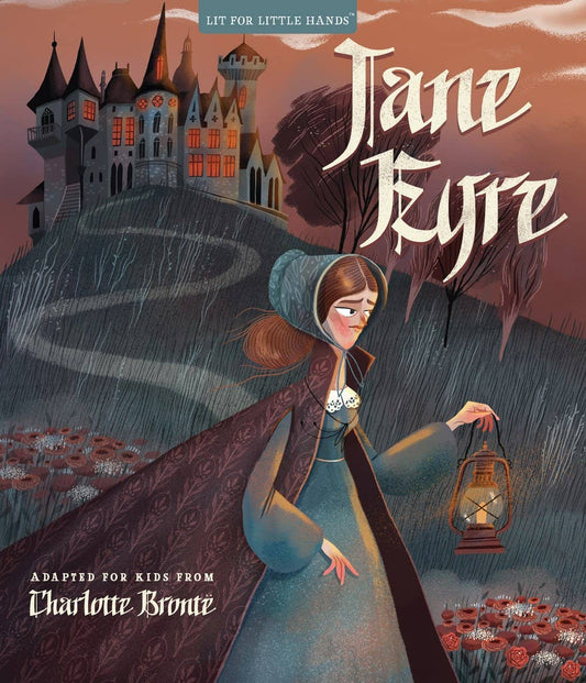 Lit for Little Hands Jane Eyre interactive board book front view