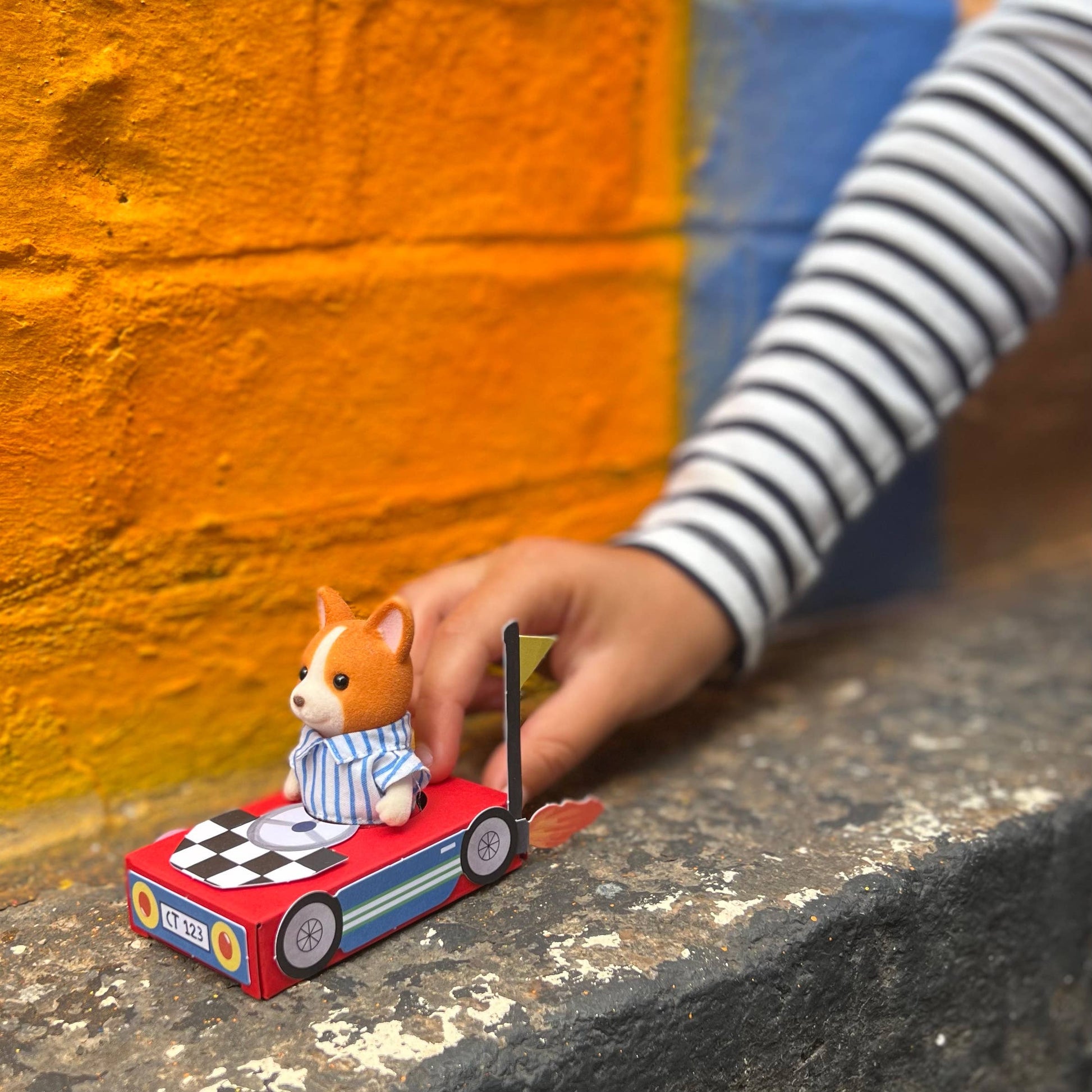 Matchbox racing car kit step by step instructions view