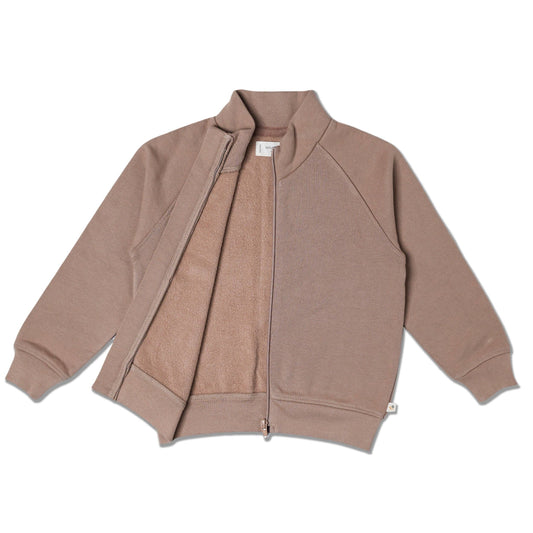 Organic Fleece  - Taupe