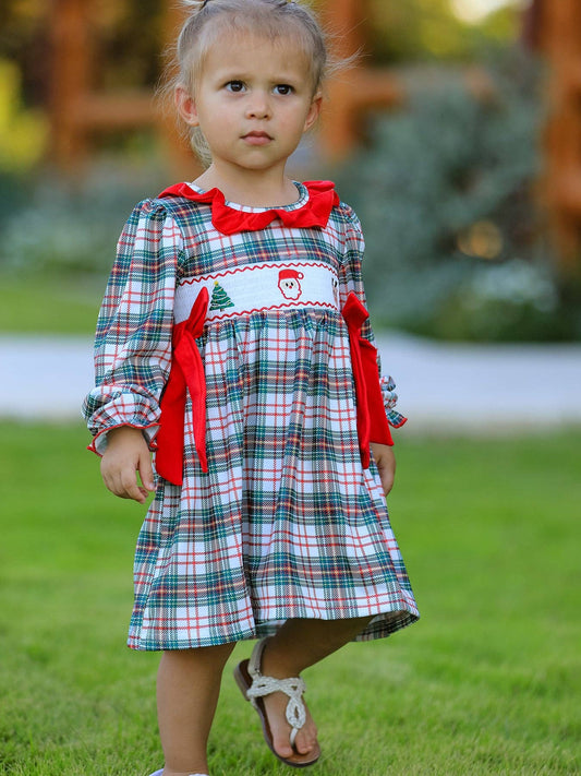 Holly Jolly Christmas dress for girls