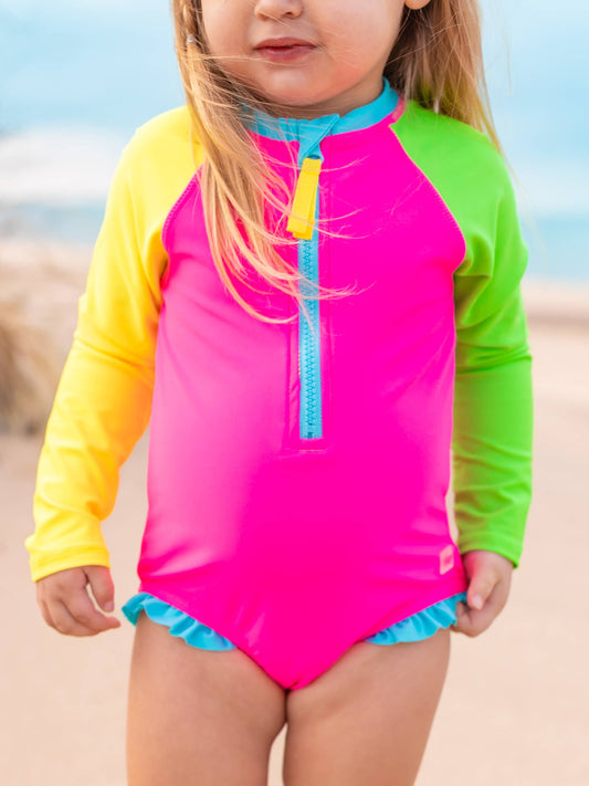 Hi-Vis Long Sleeve Swimsuit