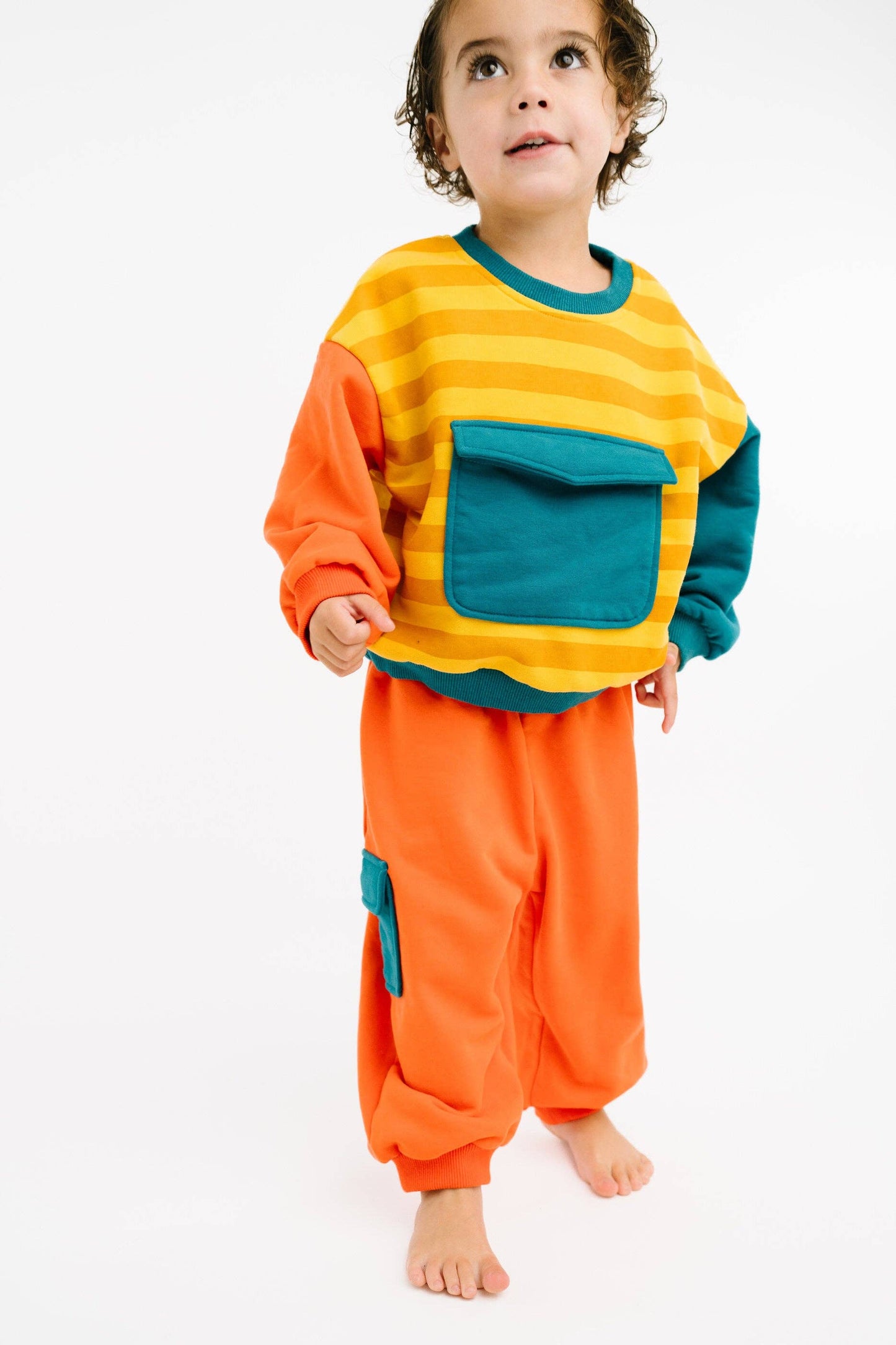 Bright Retro Sweatsuit Set