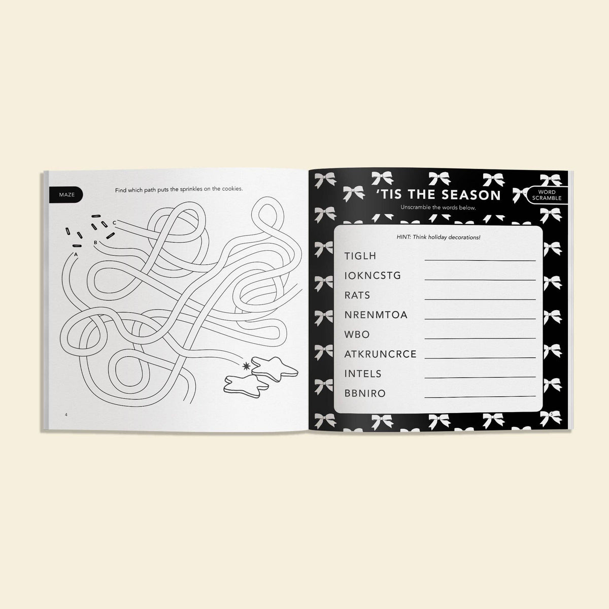 Christmas Activity Book