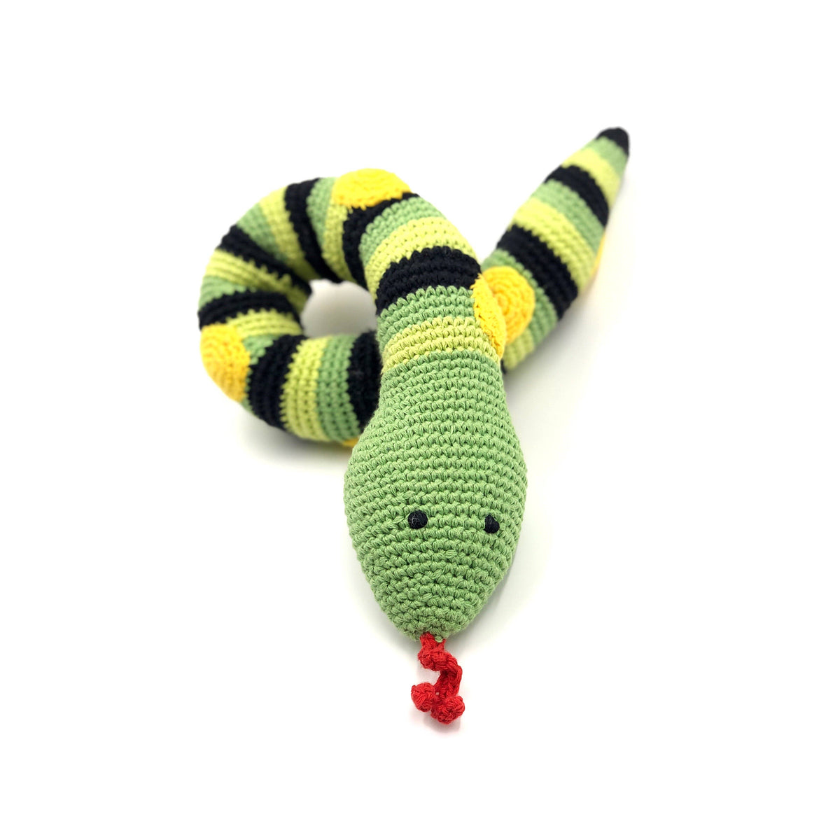 Charming Snake Rattle - Organic Cotton