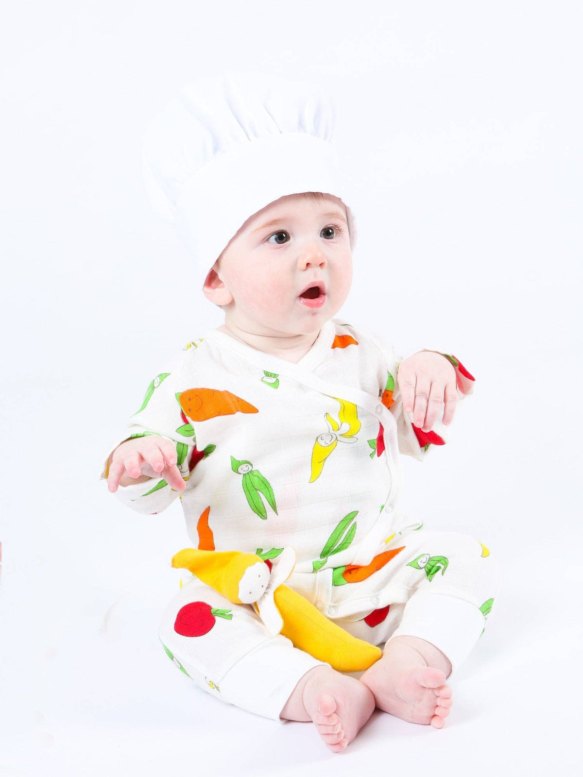 Organic Cotton Banana Toy