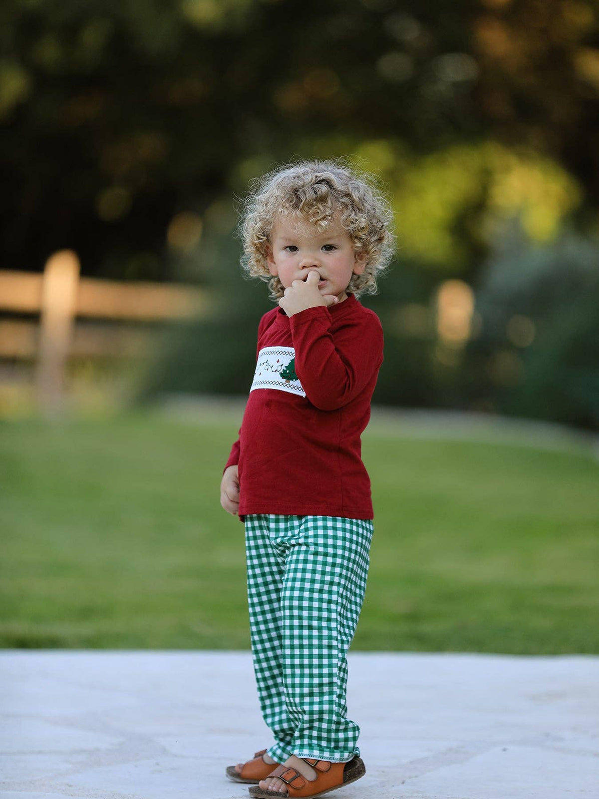 Christmas Pup Long Sleeve Set