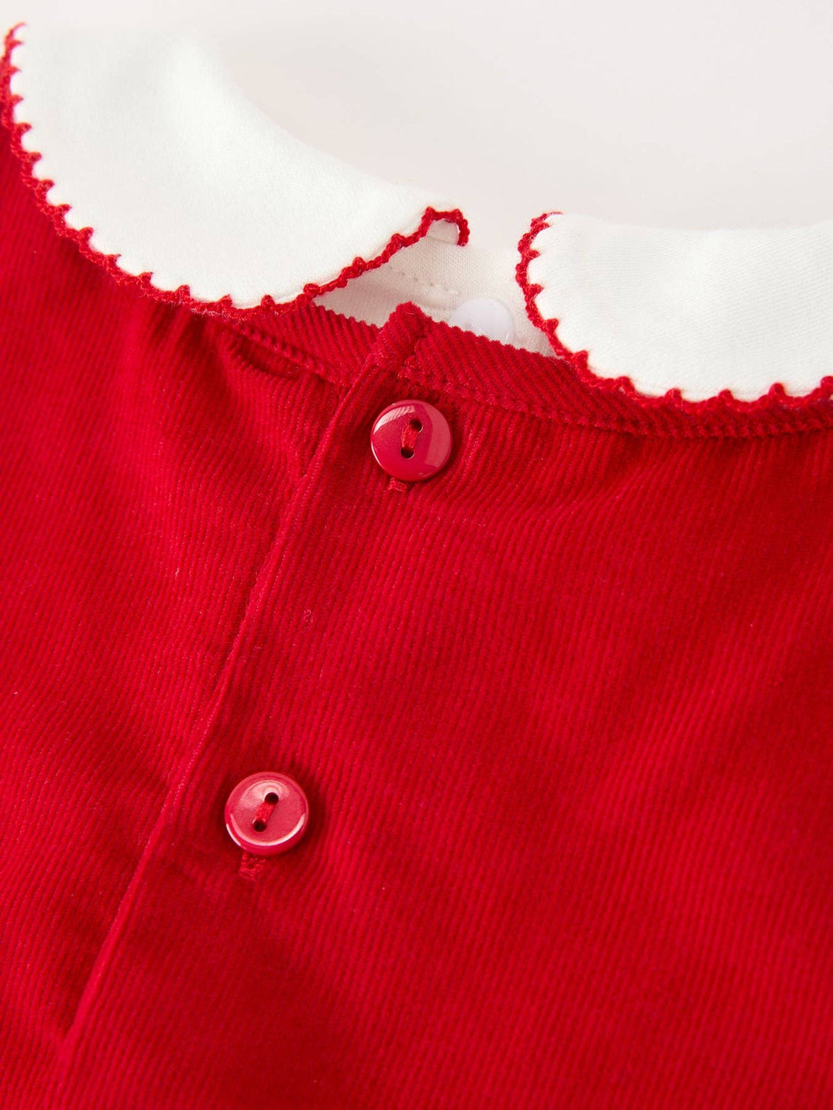 Christmas Corduroy Romper Set