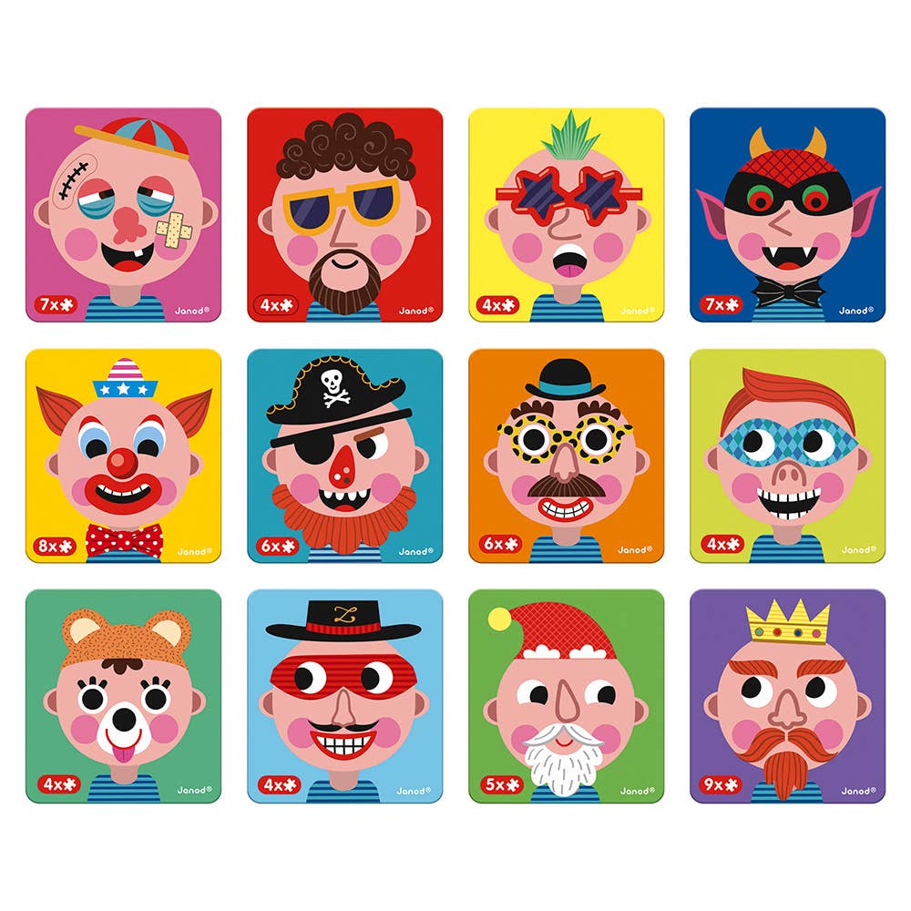 Magneti'book magnetic play book, Crazy Faces, view 7