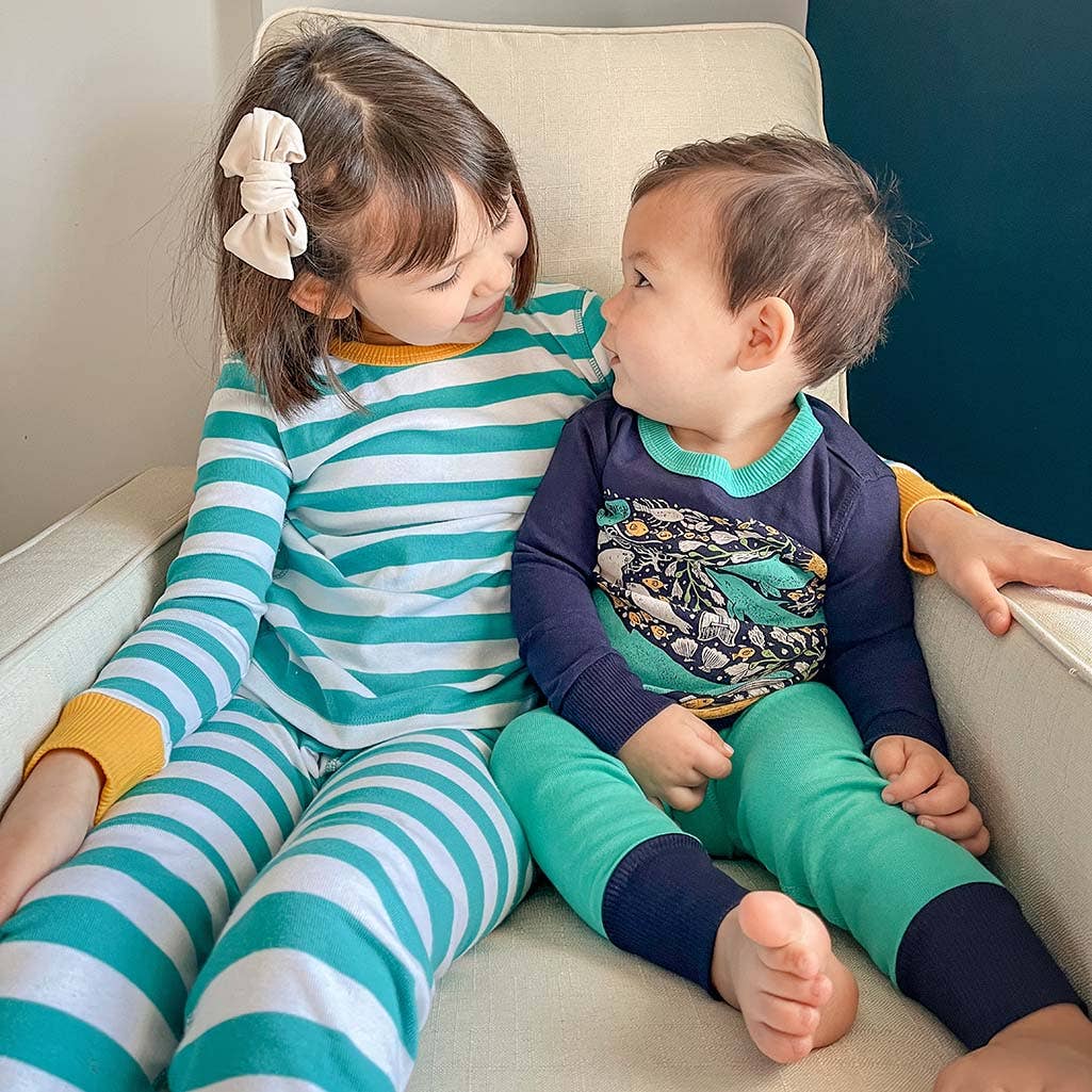 100% Organic Cotton Under the Sea PJs
