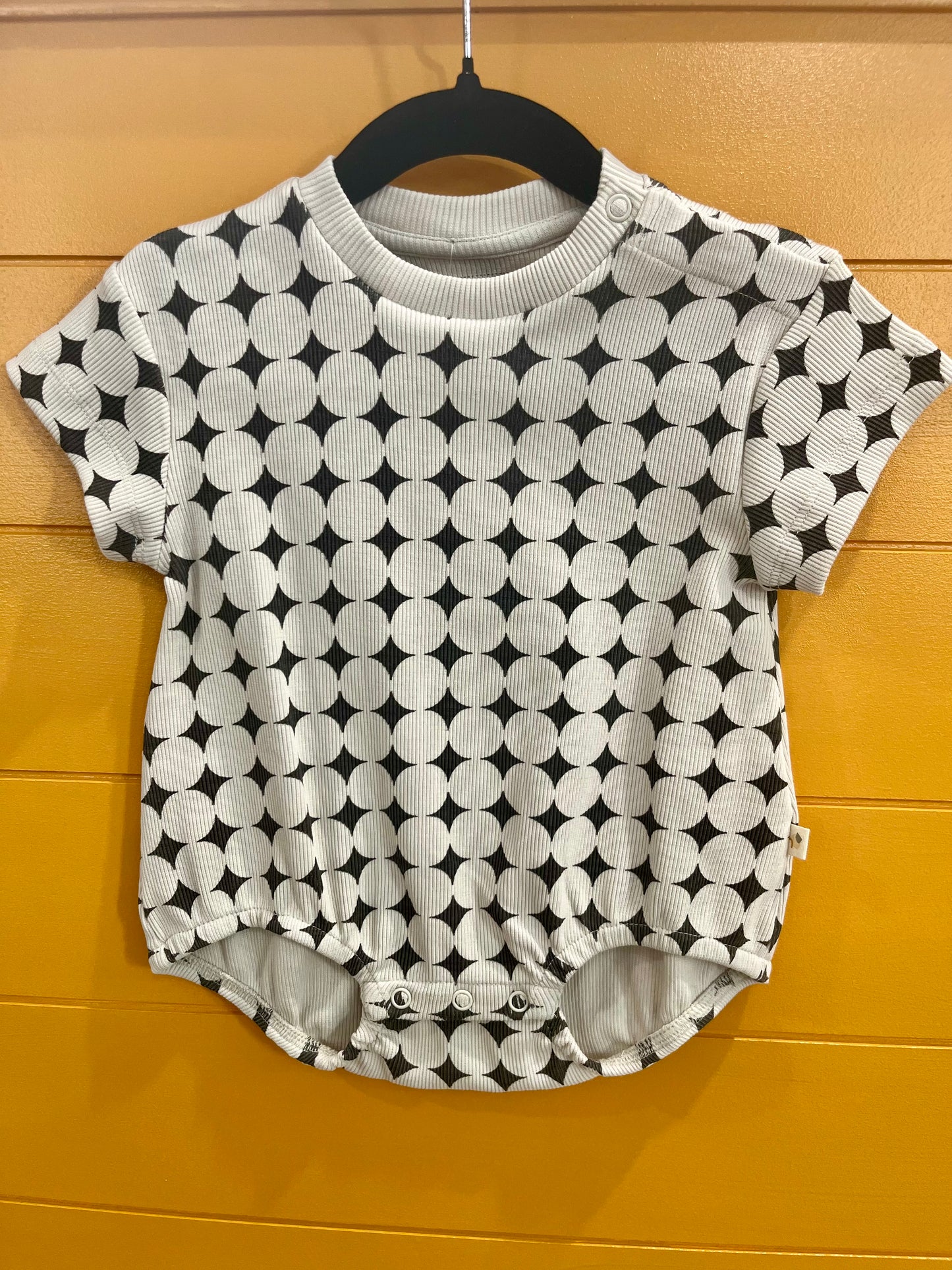 Mod Dots Organic Bubble Romper