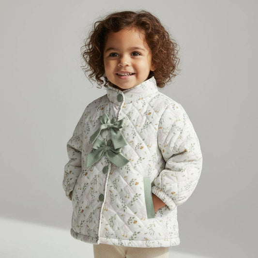 Classic Quilted Coat in Loosey Goosey