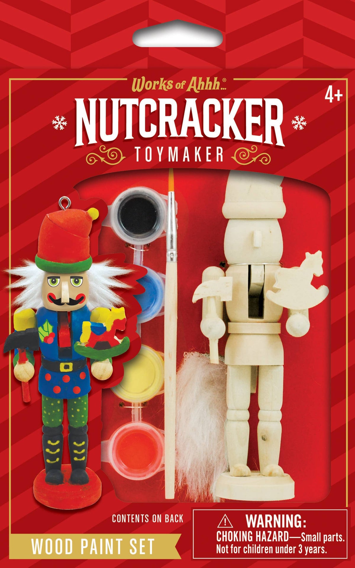 Nutcracker Toymaker Ornament Wood Paint Kit