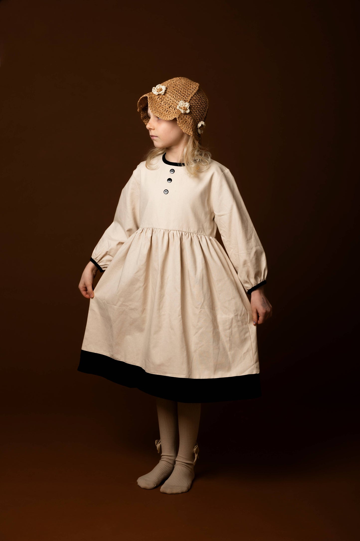 Vanilla Bean Linen Dress