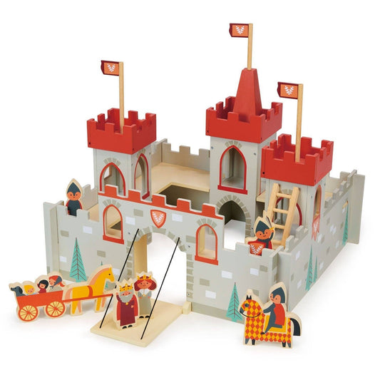 Wooden King's Castle play set