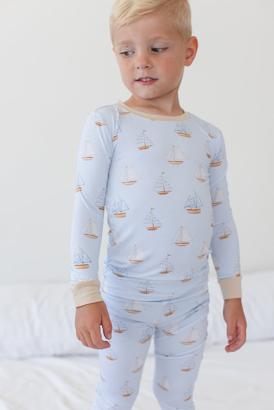 Sailboats PJ Set