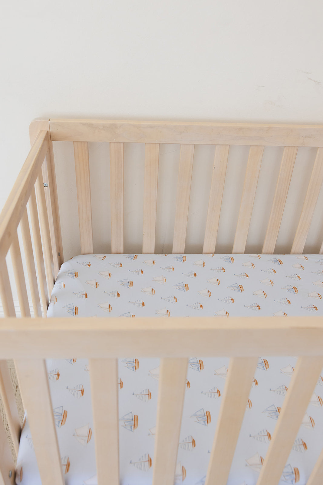 Sailboats Crib Sheet