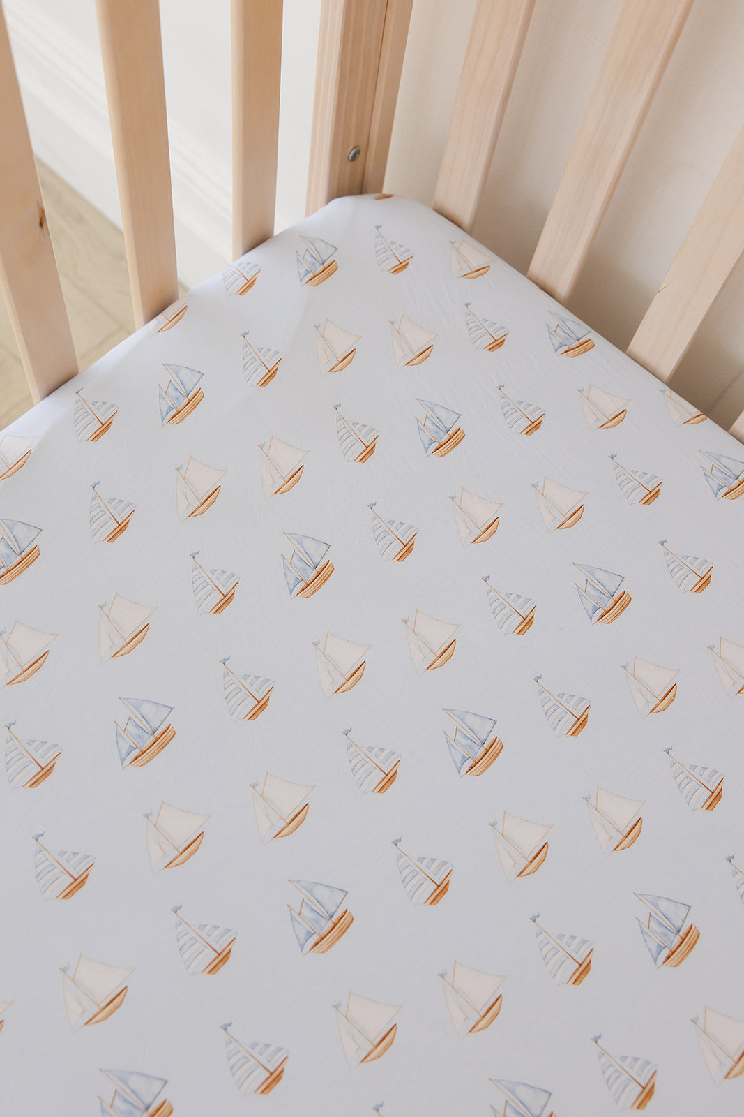 Sailboats Crib Sheet