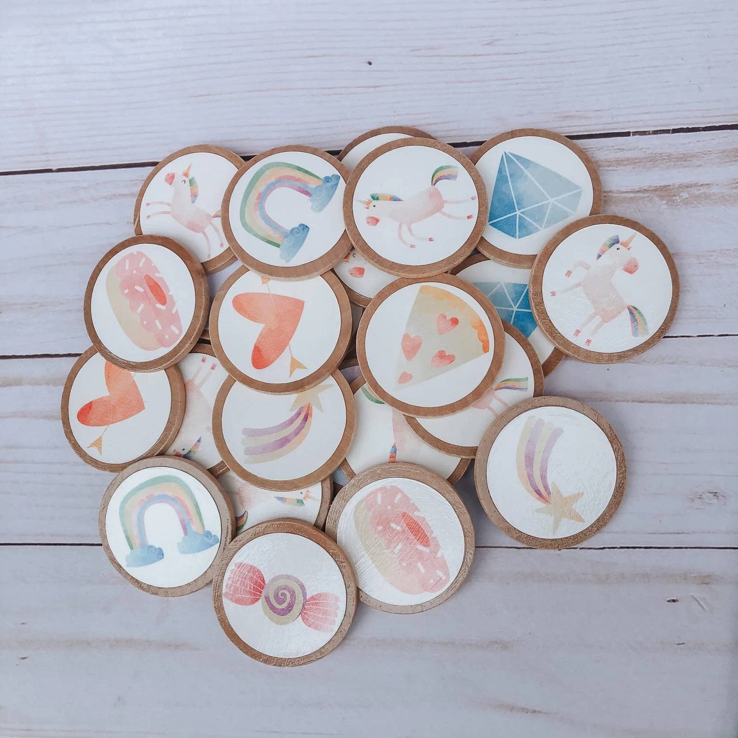 Rainbow Unicorn Memory game