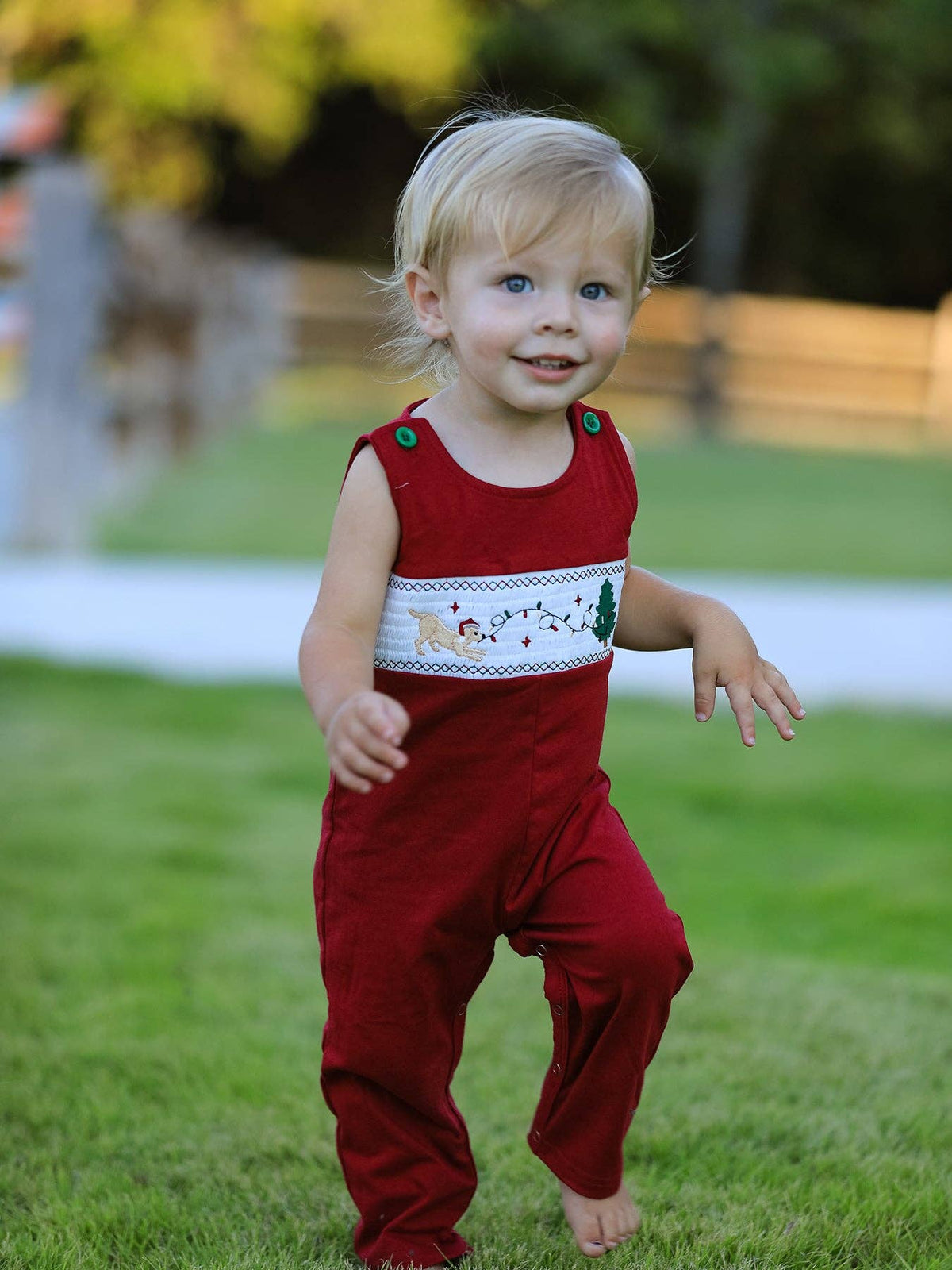 Christmas Pup Romper
