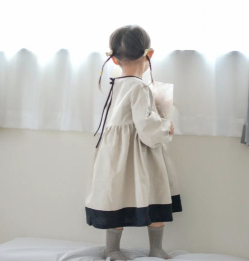 Vanilla Bean Linen Dress