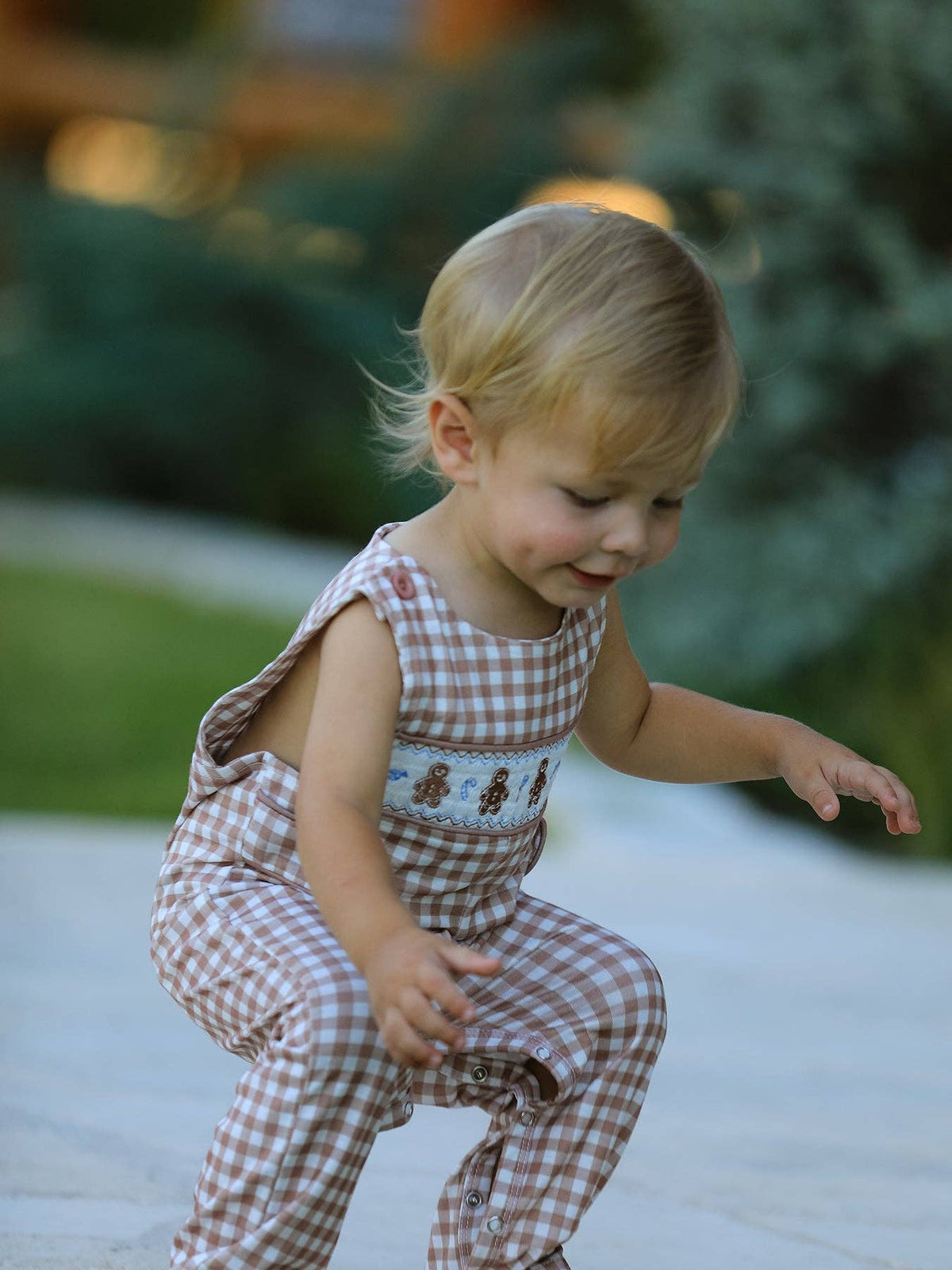 Christmas Gingerbread Romper