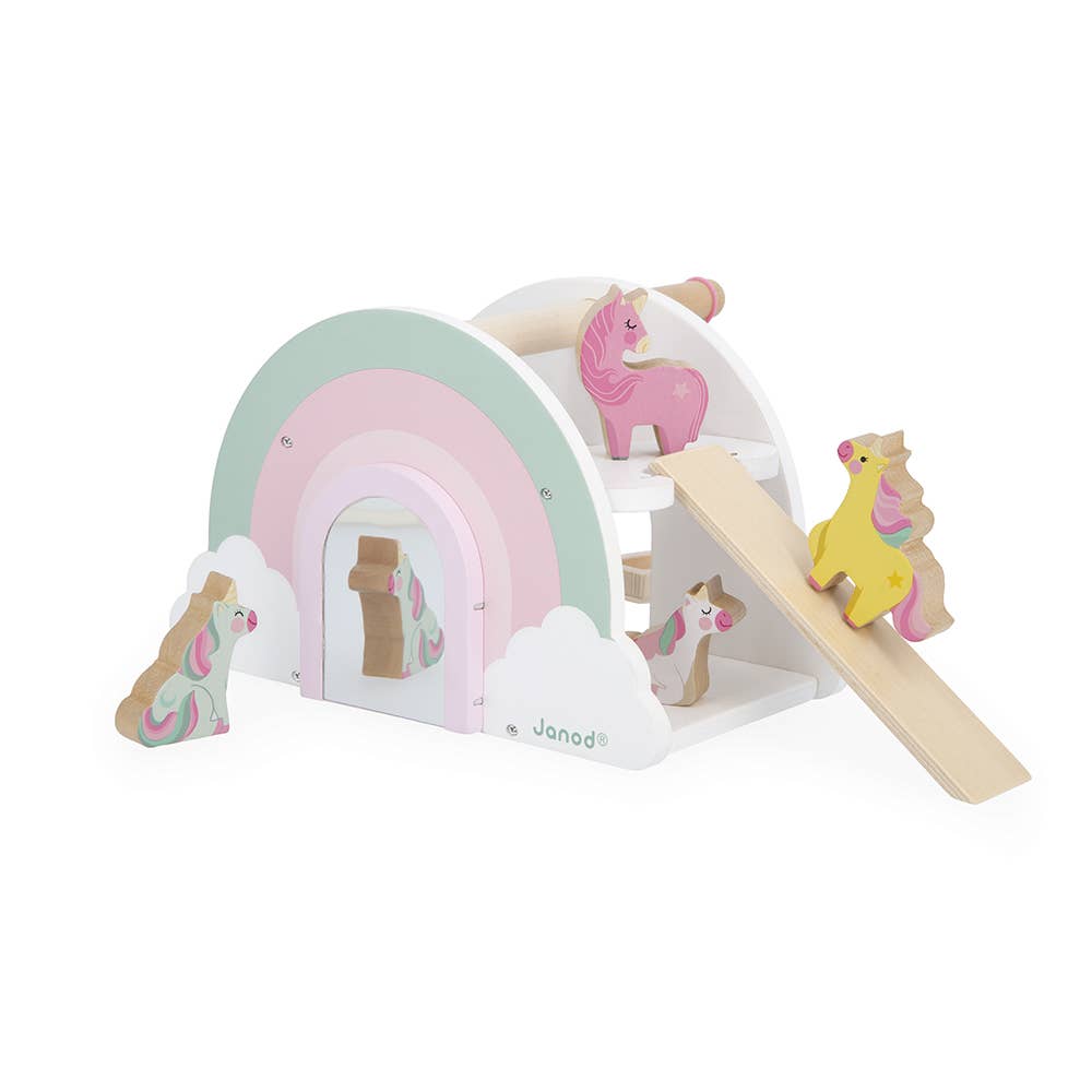Unicorn rainbow play house, view 5