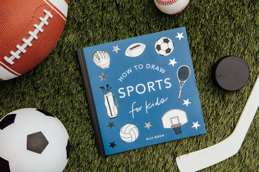 How to Draw Sports book for kids