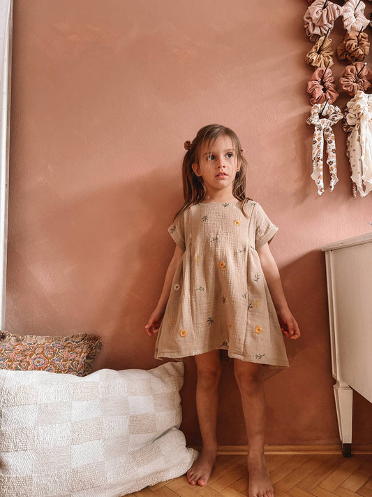 Casey Embroidered Dress